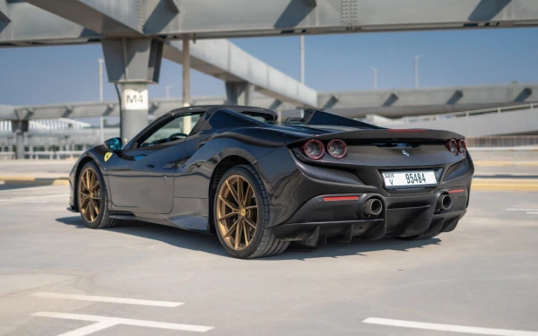  Black Ferrari F8 Tributo Spider Photo 3